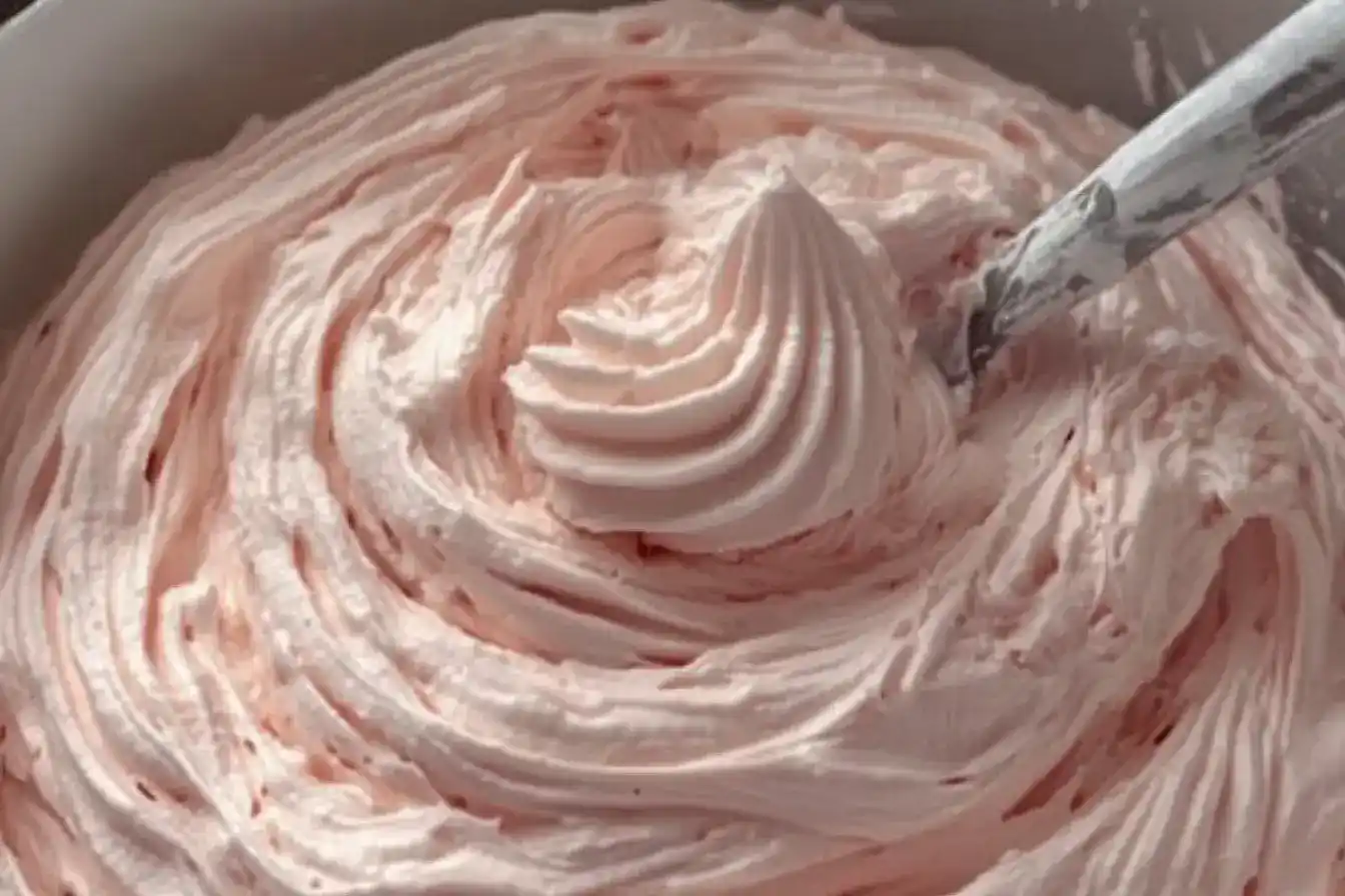 chantilly mascarpone on rustic summer table