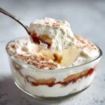 tiramisu citron prêt à servir avec zestes