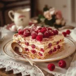 recette du tiramisu à la framboise en cuisine rustique
