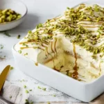 Tiramisu pistache Cyril Lignac maison