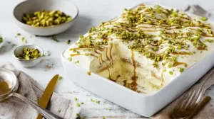 Tiramisu pistache Cyril Lignac maison
