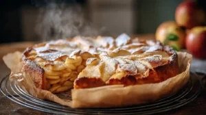 Croustade aux pommes et pâte filo