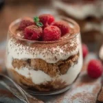 Recette tiramisu framboises speculoos en plat familial