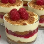 tiramisu framboise speculoos chocolat blanc en verrine