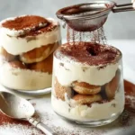 Recette tiramisu Kinder Bueno White en verrines crémeuses sans cuisson