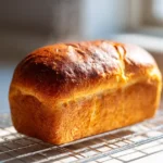 Pain sans gluten en cuisson dans le four