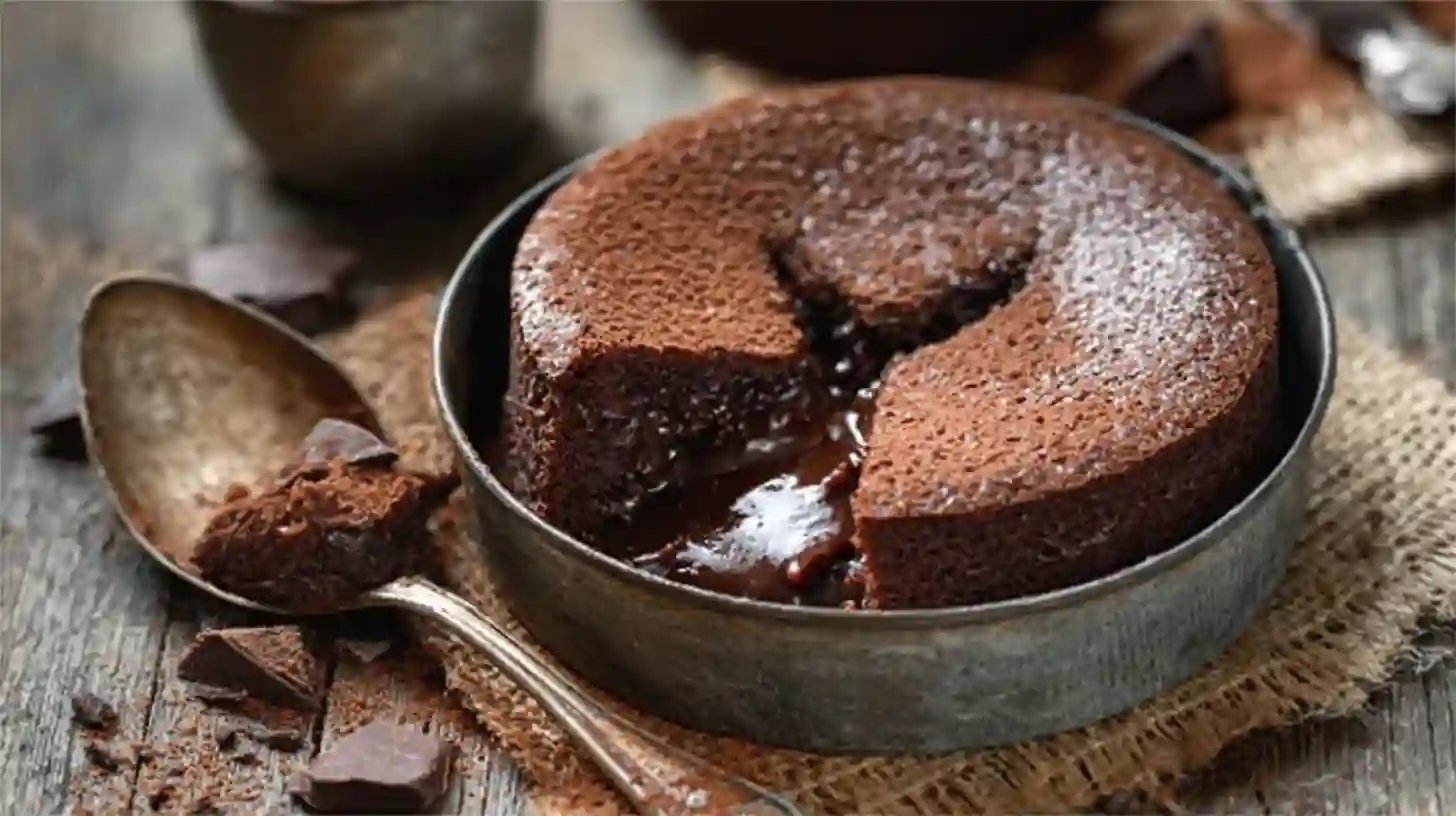 Un cœur coulant pour les amoureux du vrai chocolat